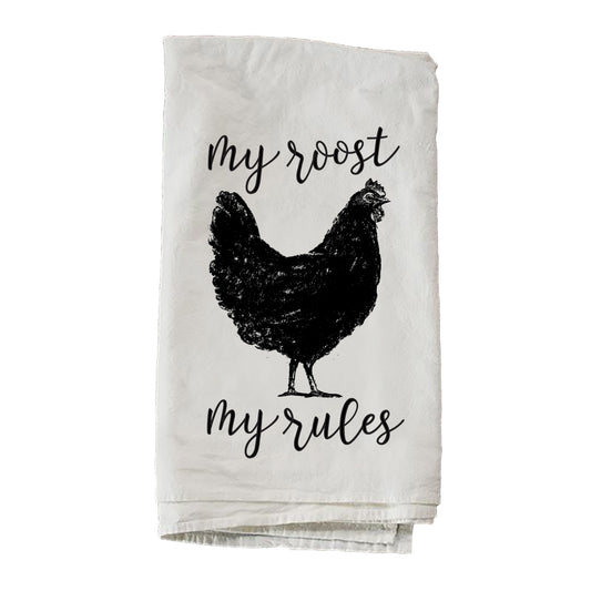 My Roost My Rules Chicken Towel