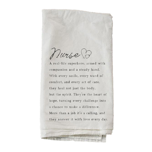 Nurse A Superhero Towel
