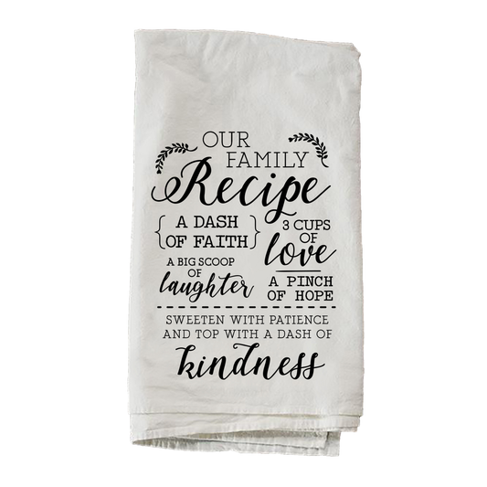 Our Family Recipe Towel