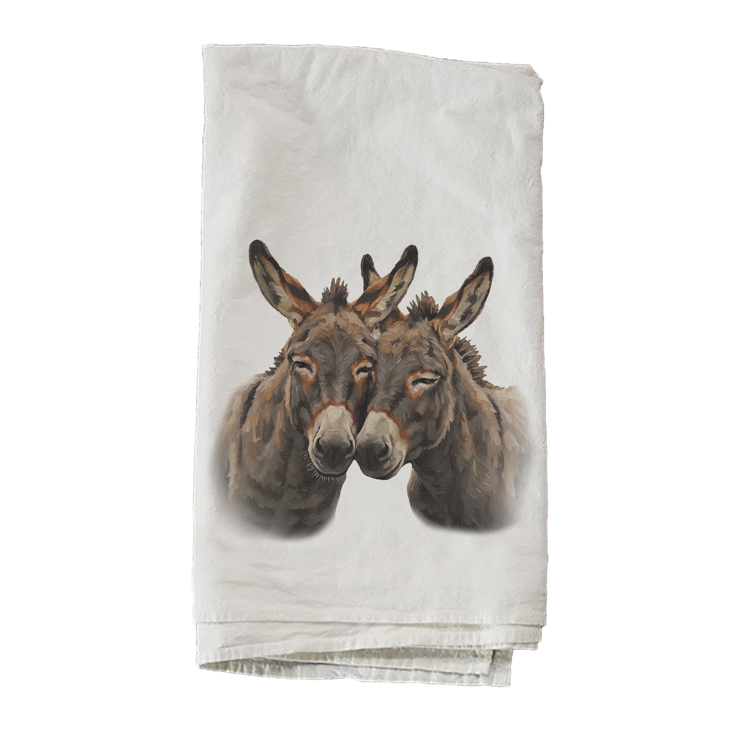 Pair Of Donkeys Towel