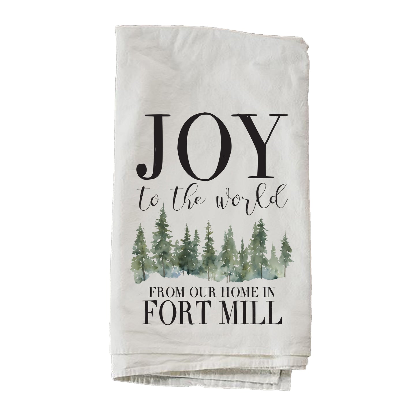 Personalized State Joy To The World Woods