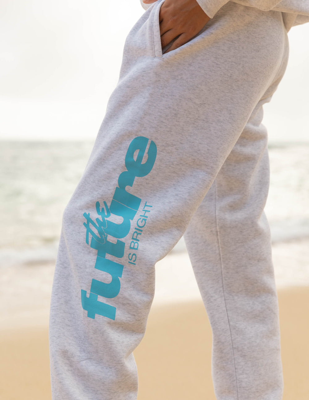 The Future Is Bright Retro Unisex Sweatpant