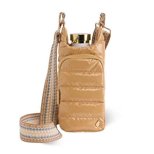 Camel Lacquer HydroBag® with Camel Patterned Strap