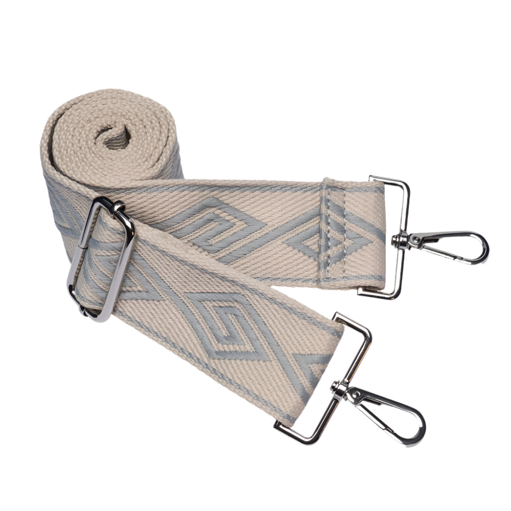 Sky Gray and Tan Strap