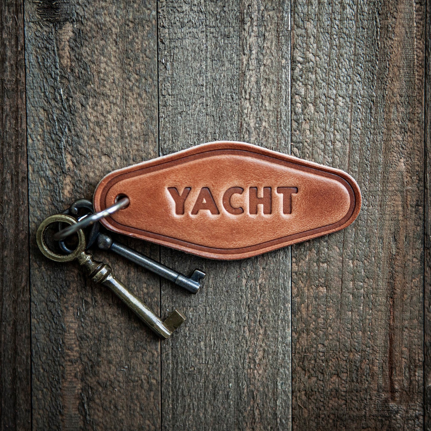 Yacht Leather Keychain Motel Style