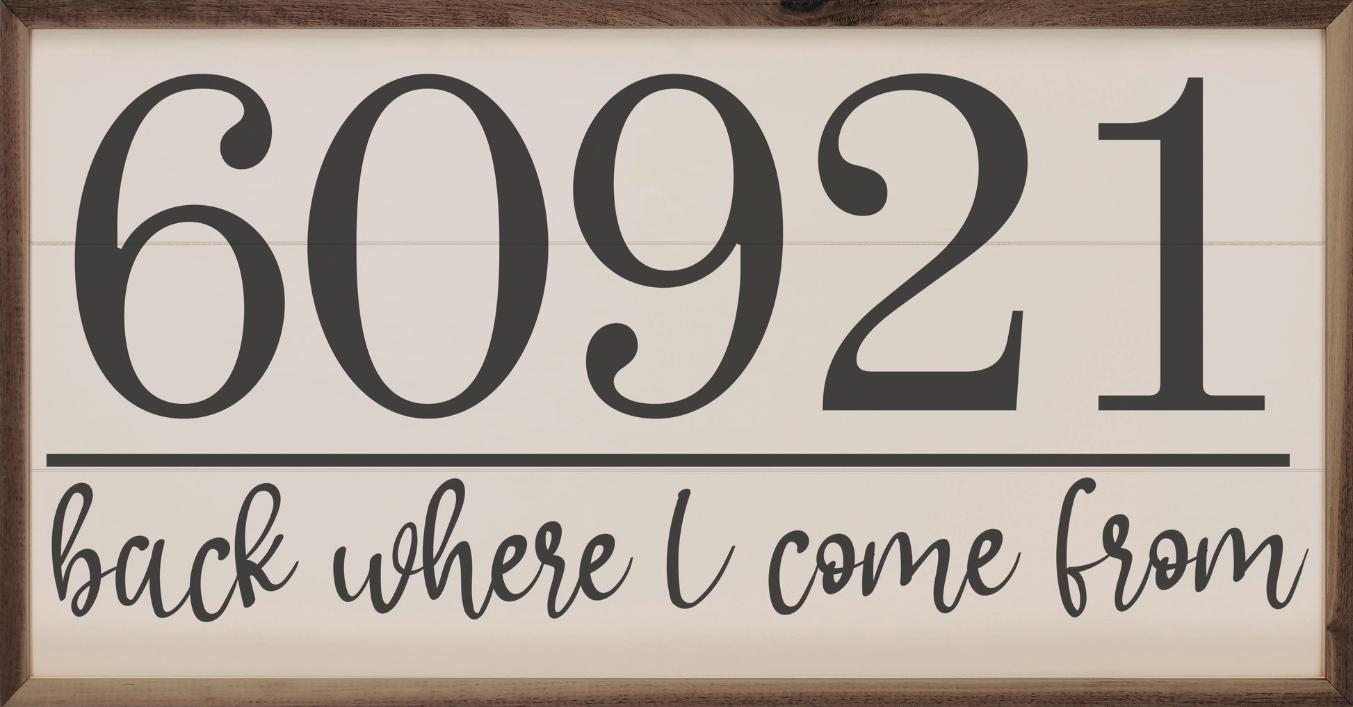 Back Where I Come From Personalized Zip image 0