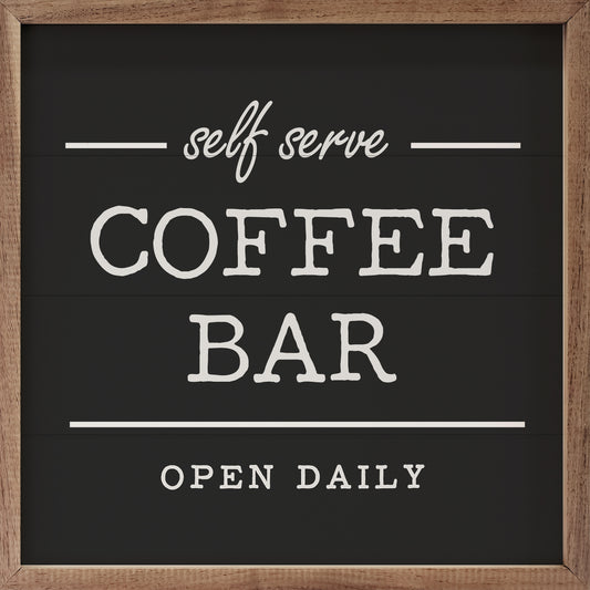 Self Serve Coffee Bar Black image 0