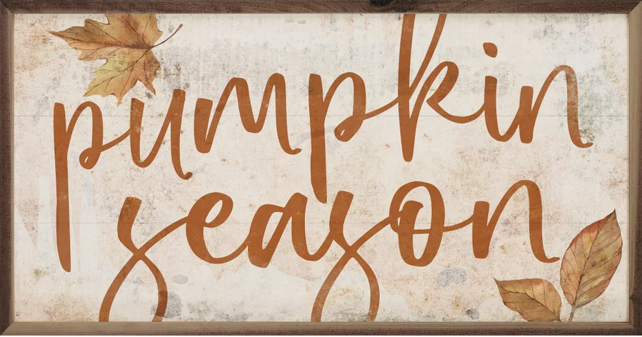 Pumpkin Season Leaves image 0