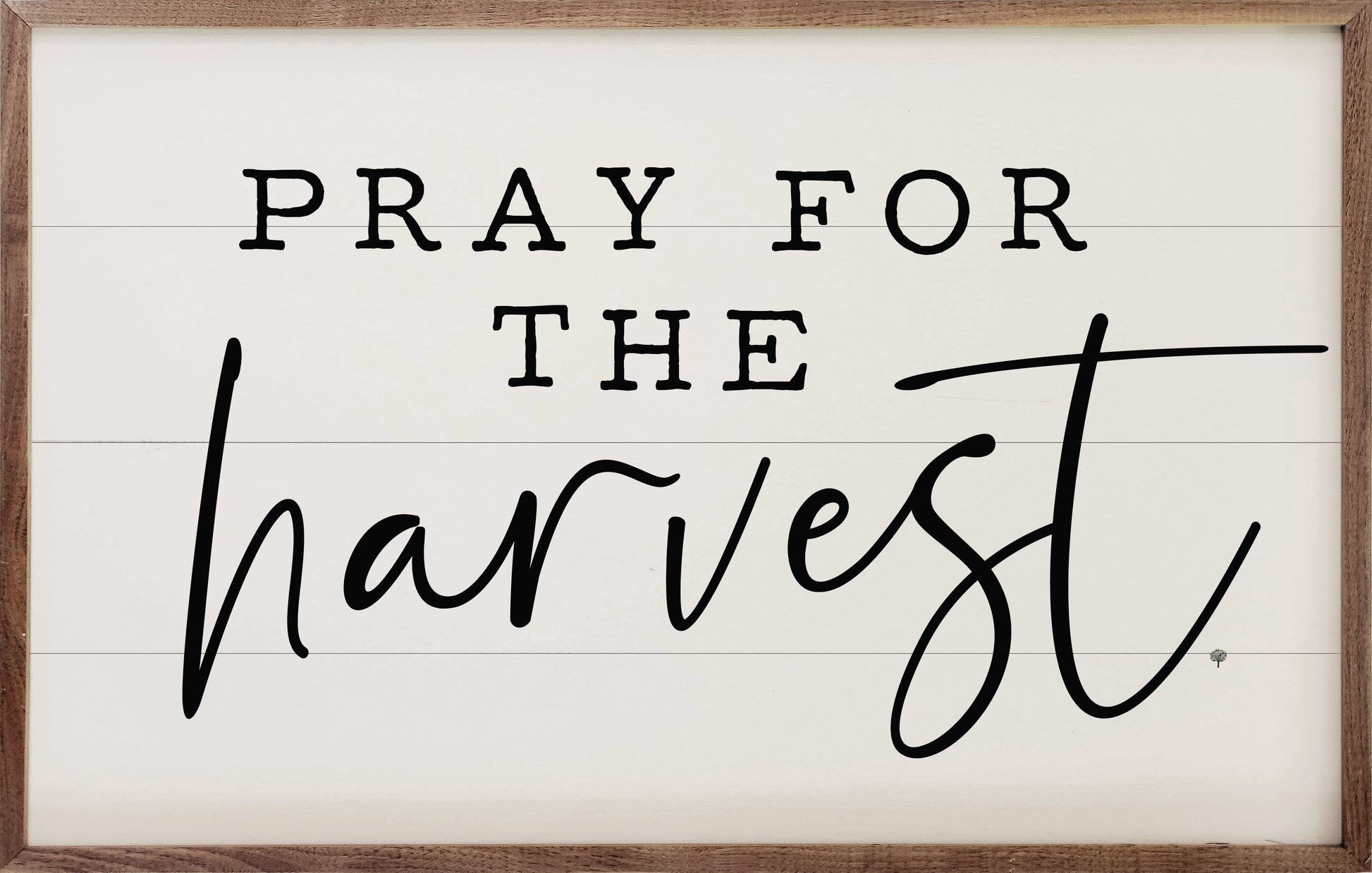 Pray For The Harvest White image 0