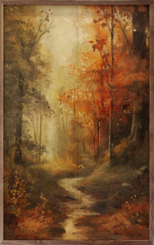 Vintage Fall Landscape 2 By Nina Blue image 0