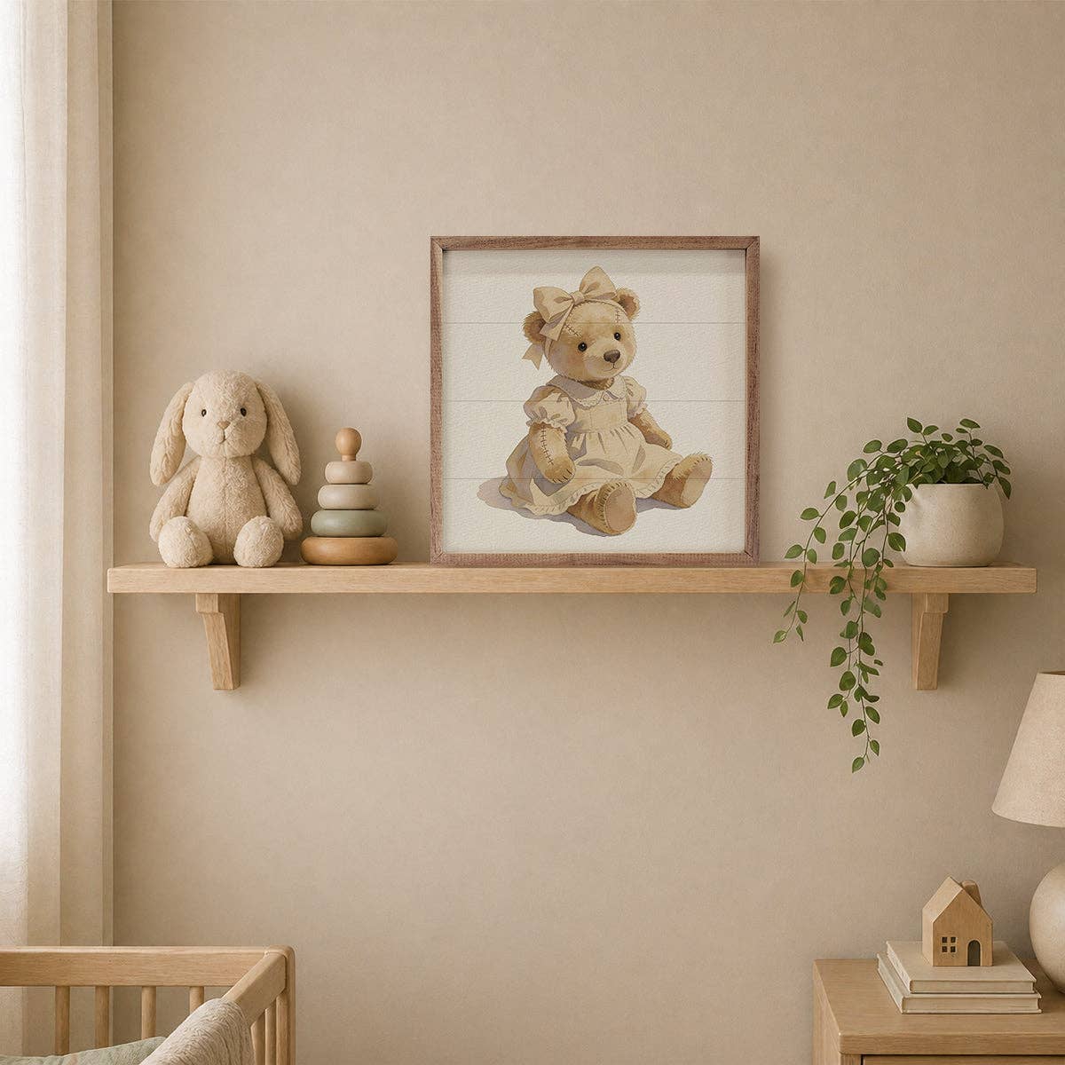 Teddy Bear With Bow