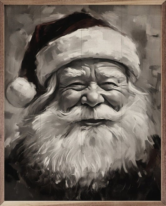 Santa BW image 0
