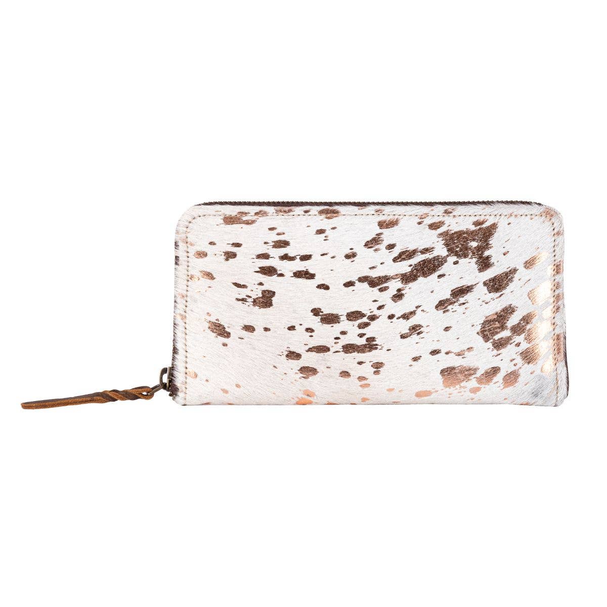 Rose Gold Leather Wallet
