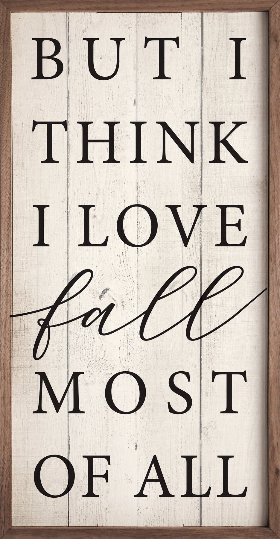 I Love Fall Whitewash image 0