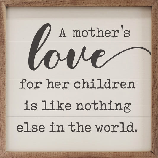 A Mother’s Love For Her Children White image 0