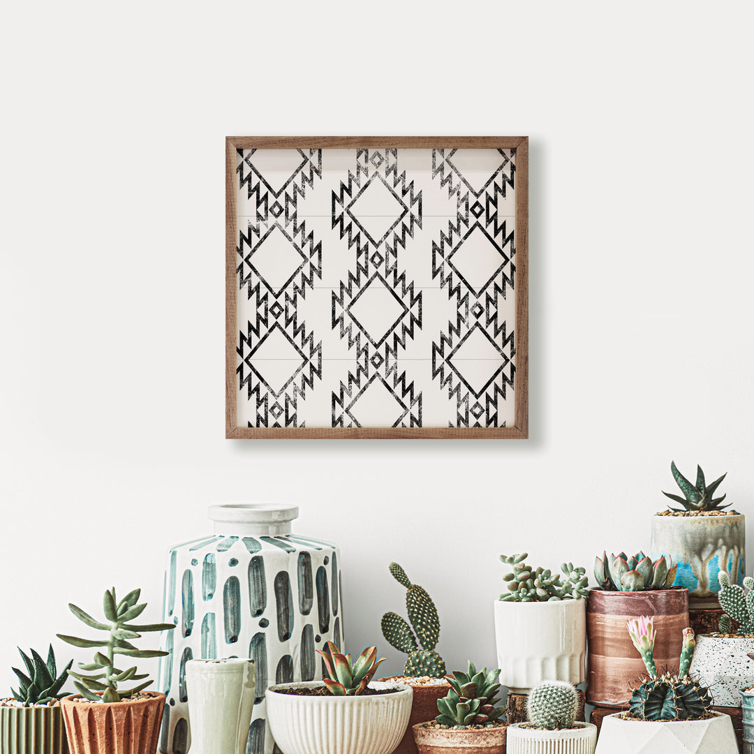 Pattern Black And White Tribal image 0