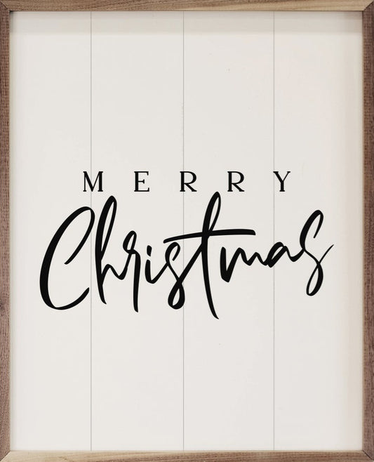 Merry Christmas Fancy White image 0