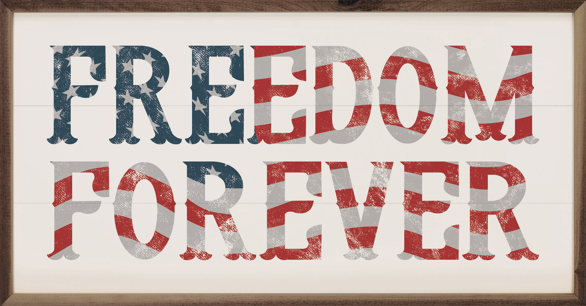 Freedom Forever Flag White image 0
