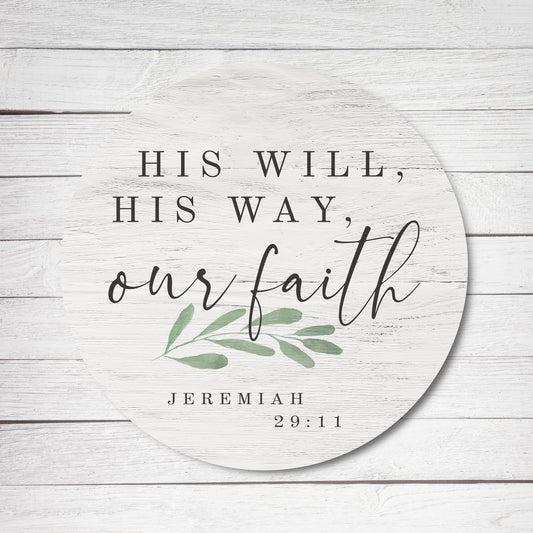 Our Faith Whitewash Circle image 0