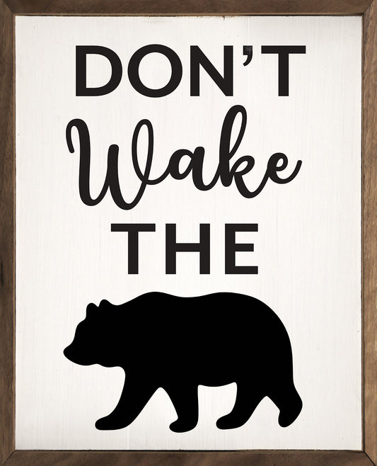 Don't Wake The Bear White image 0