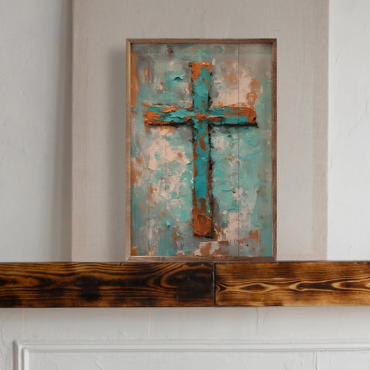 Turquoise Cross image 0