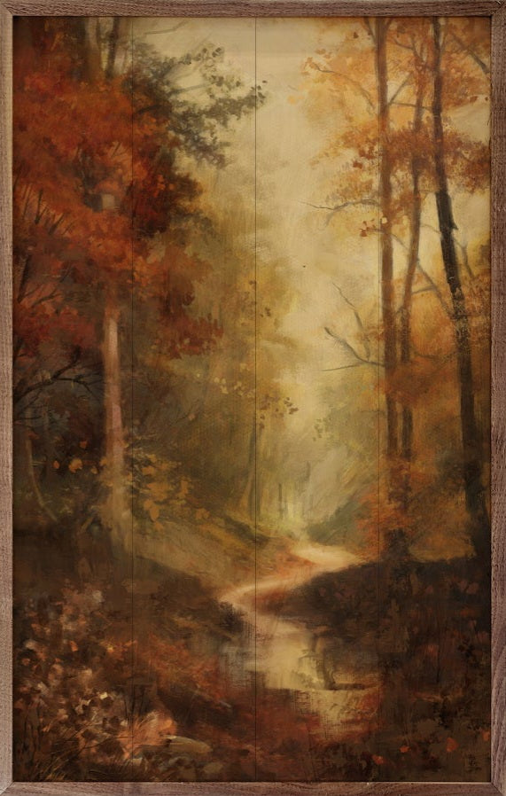 Vintage Fall Landscape 1 By Nina Blue image 0