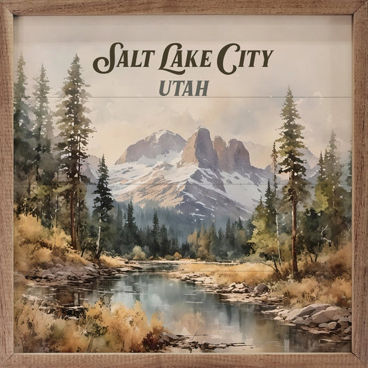 Pine Mountains Personalized Name Drop image 0