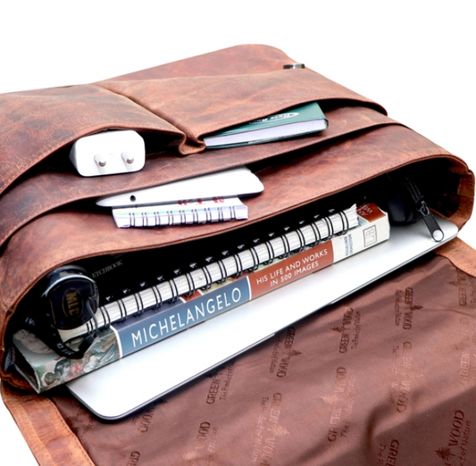 Leo Handmade Leather Bag image 0