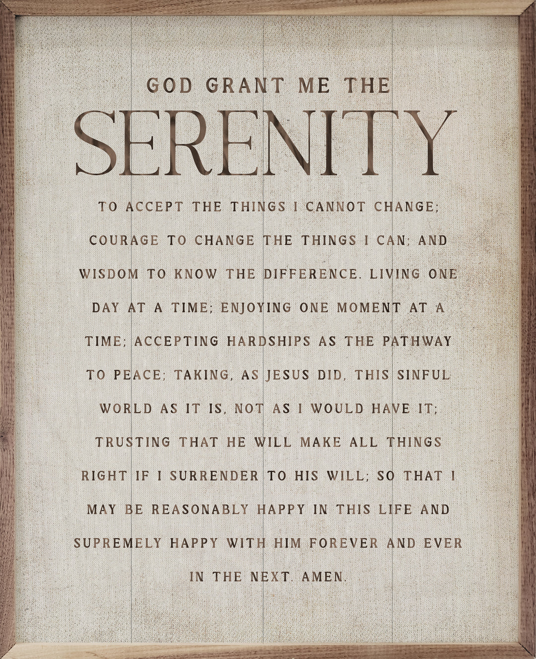 God Grant Me Serenity image 1
