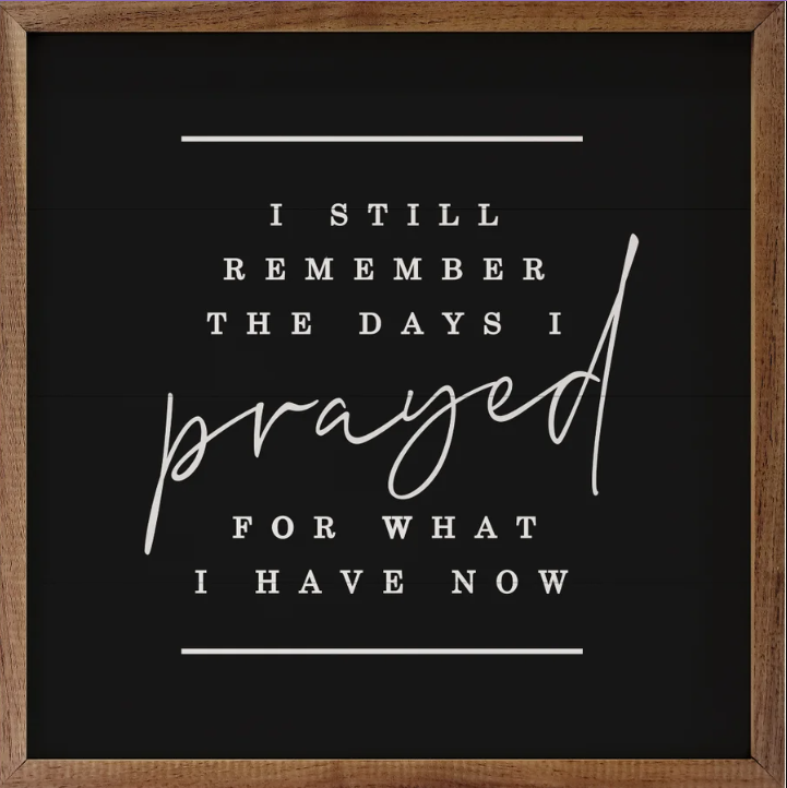 I Still Remember The Days I Prayed Black image 0