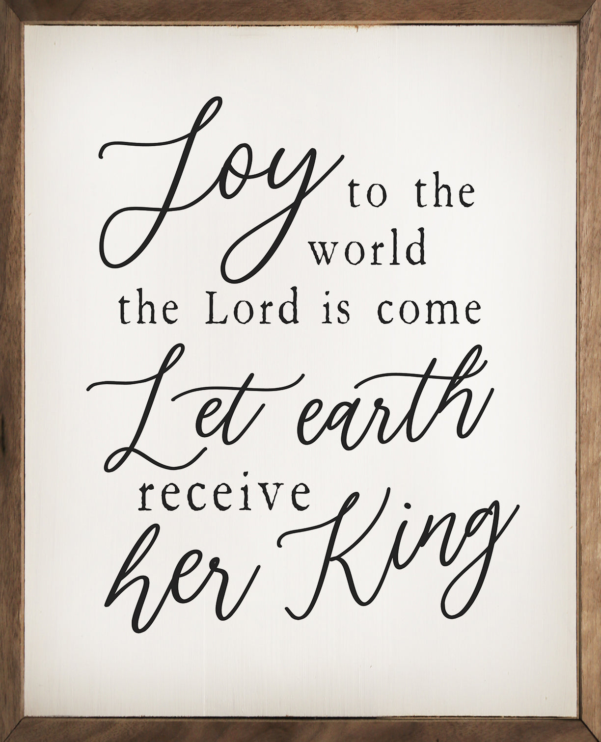Joy To The World White image 0