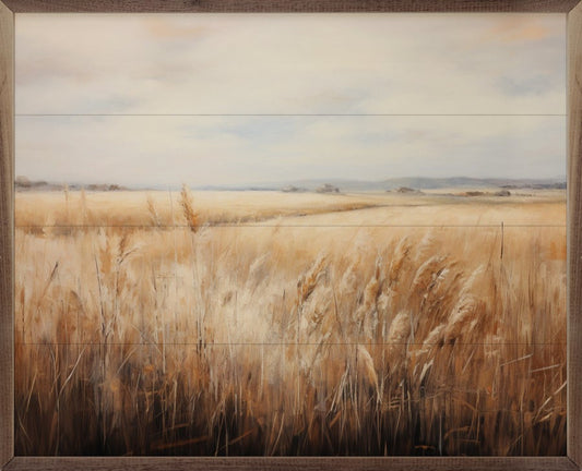 Vast Wheat Field 1 By Petals Prints Design image 0