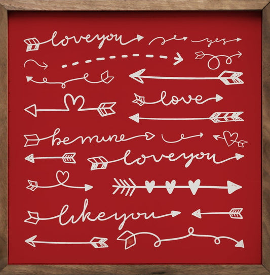 Little Love Arrows Red image 0