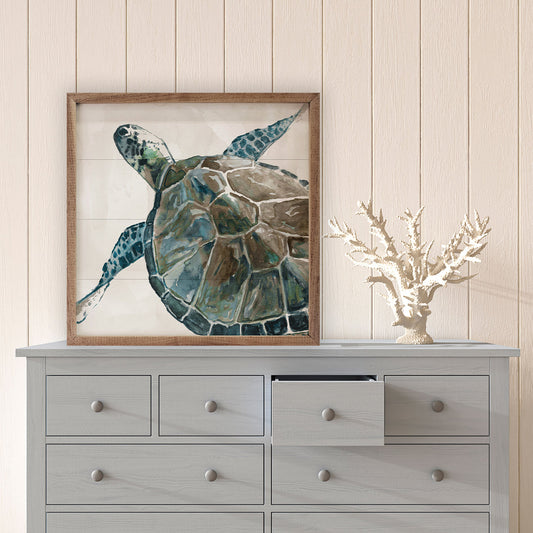 Neutral Turtle II By Carol Robinson image 0