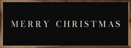 Merry Christmas Caps Black image 0