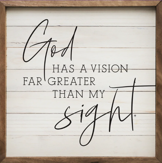 God Has A Vision Whitewash image 0