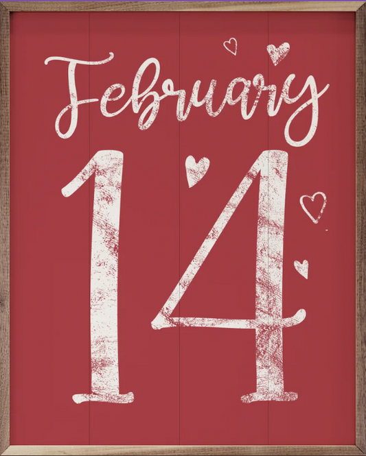 February 14th Hearts Pink image 0