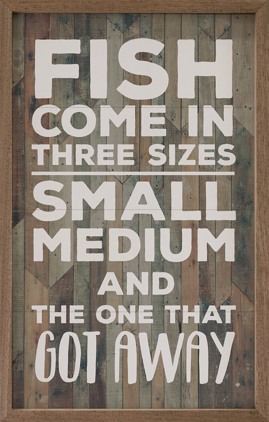 Fish Only Come in Three Sizes image 0