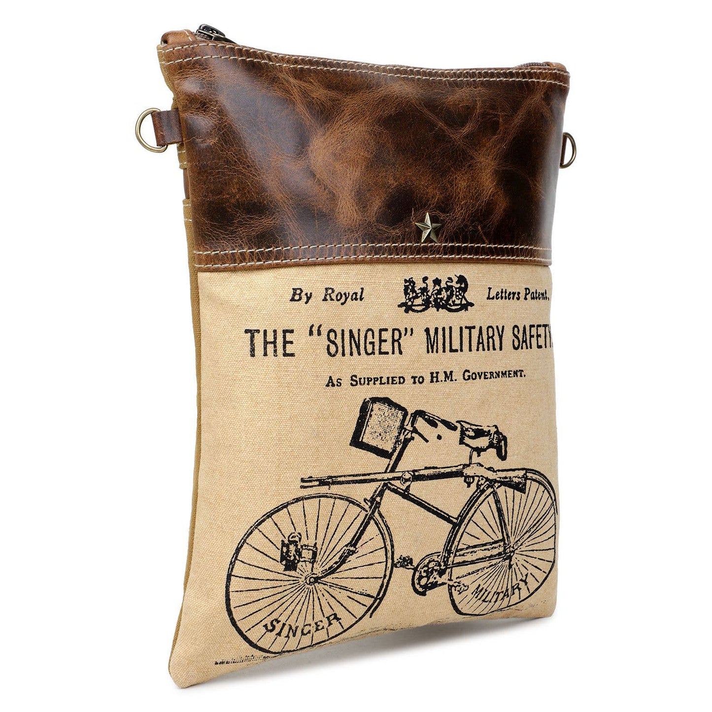 Canvas & Leather Women's Crossbody