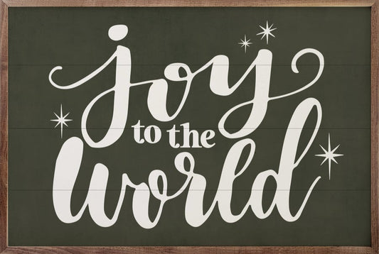 Joy To The World Stars Green image 0