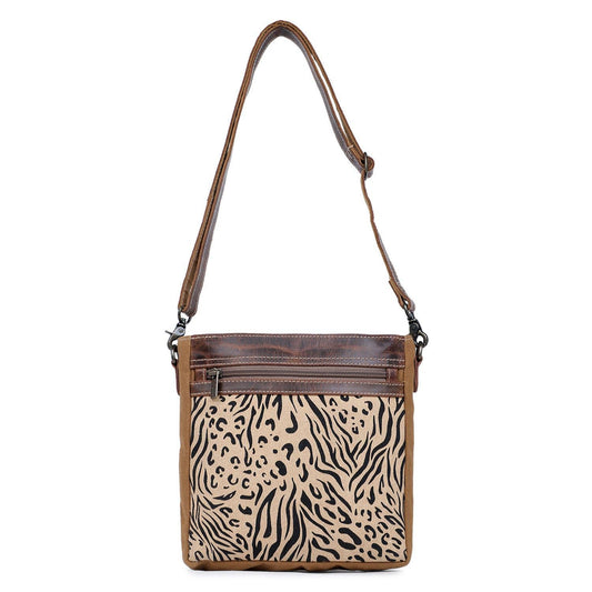 Canvas & Leather Crossbody