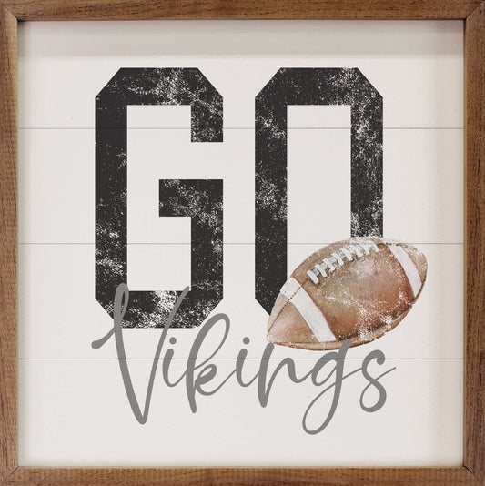 Personalized Team Go Football White image 0