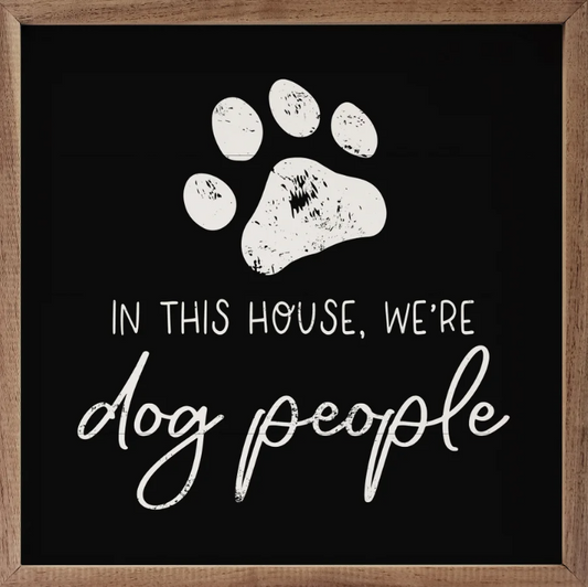 Dog People Paw Black image 0
