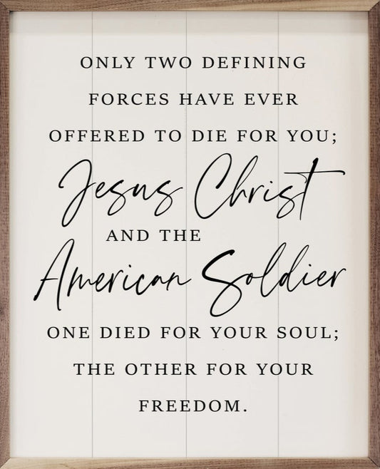 American Soldier White image 0