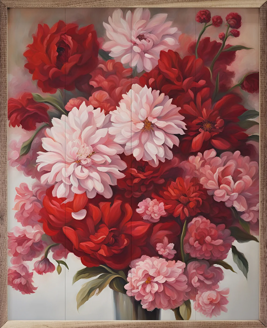 Red And Pink Bouquet image 0