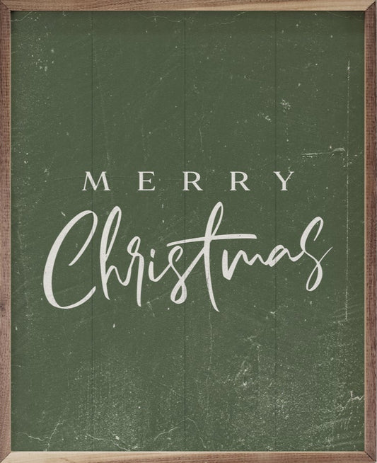 Merry Christmas Fancy Green image 0