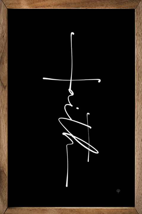 Faith Cross Black image 0