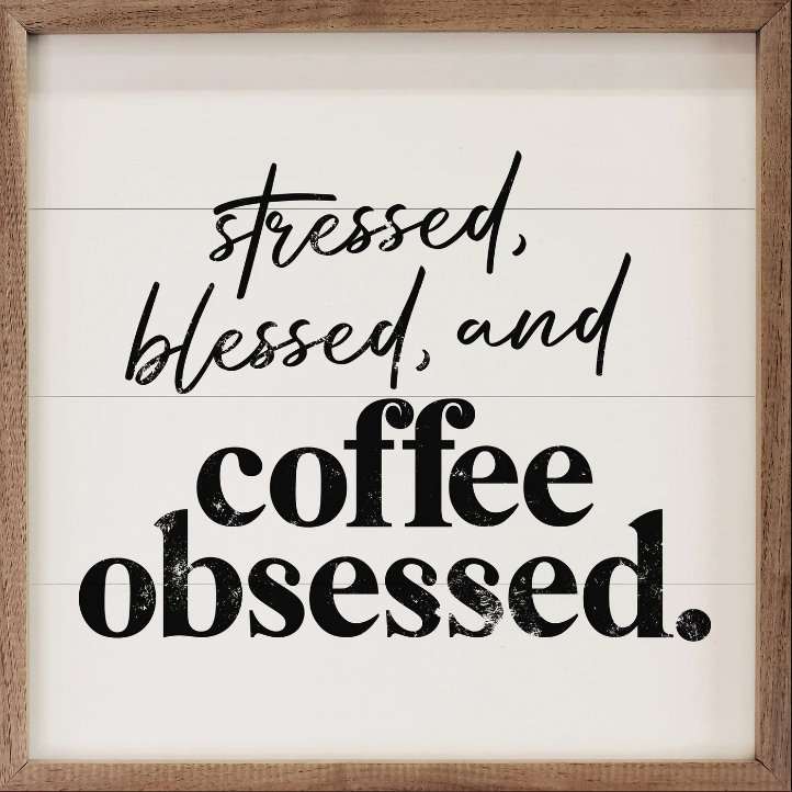 Coffee Obsessed White image 0