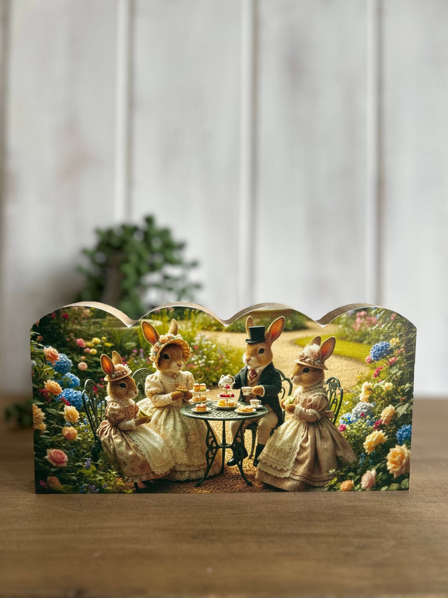 Bunny Tea Party Sign