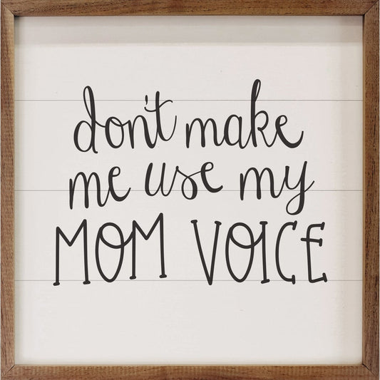 Mom Voice White image 0